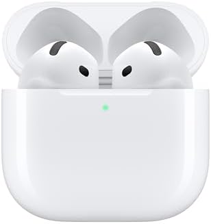 Apple AirPods 4 Wireless Earbuds, Bluetooth Headphones, Personalized Spatial Audio, Sweat and Water Resistant, USB-C Charging Case, H2 Chip, Up to 30 Hours of Battery Life, Effortless Setup for iPhone - Image 2