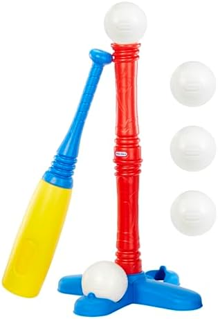 Little Tikes T-Ball Set, Red, 5 Balls, for Toddlers Ages 18+ Months – Amazon Exclusive