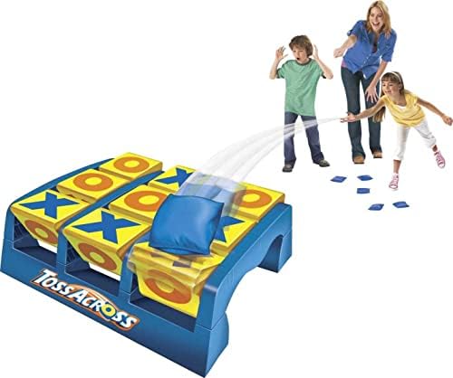 Mattel Games Toss Across Kids Outdoor Game, Bean Bag Toss for Camping & Family Nights, Get 3-in-a-Row for 2 to 4 Players - Image 2