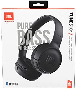 JBL Tune 510BT - Bluetooth headphones with up to 40 hours battery, microphone for call, foldable and comfortable, Android and iOs compatible (Black) - Image 3