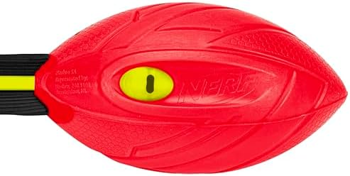 NERF Vortex Aero Howler Foam Football - NERF Soft Vortex Football for Long-Distance Throws - Perfect for Pool + Beach Football - Kids Aero Howler Whistle Vortex Foam Ball - Red - Image 6