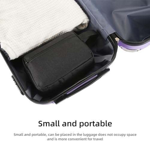 Travel Toiletry bag Toiletry bag for women men Hanging toiletry bag Cosmetic bag Travel accessories for Women Men (Black) - Image 6