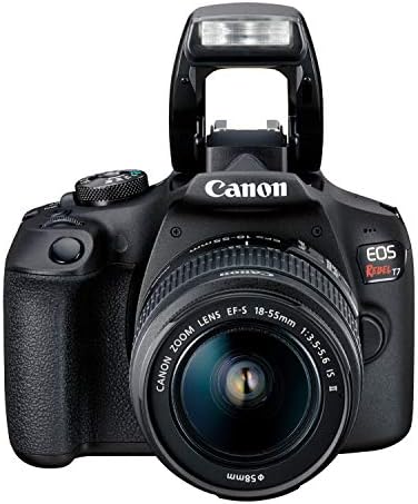 Canon EOS Rebel T7 DSLR Camera with 18-55mm Lens | Built-in Wi-Fi | 24.1 MP CMOS Sensor | DIGIC 4+ Image Processor and Full HD Videos - Image 3