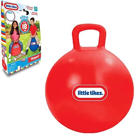 Little Tikes 18" Red Inflatable Hopper Ball for Kids Ages 4-8 - Image 5