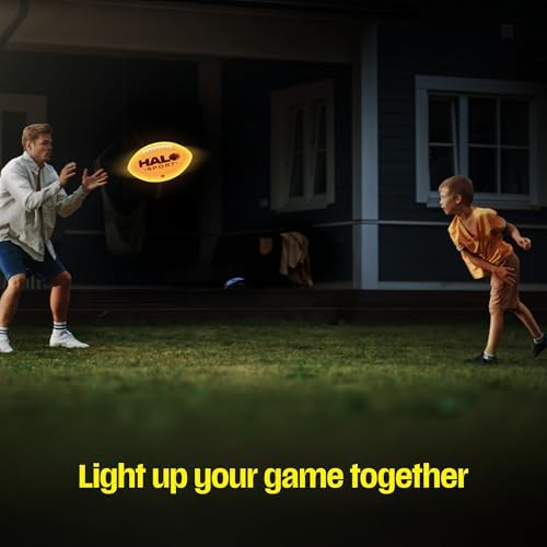 Rechargeable Light Up Football - Glow in The Dark Ball - NO 6 - Outdoor Sports Birthday Gifts for Boys 8-15+ Year Old - Kids Teenage Youth Gift Ideas - Boy Toys Stuff Ages 8 9 10 11 12 13 14 15 - Image 6