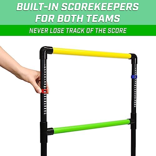 GoSports Ladder Toss Indoor & Outdoor Game Set with 6 Soft Rubber Bolo Balls and Travel Carrying Case - Choose Pro or Classic - Image 5