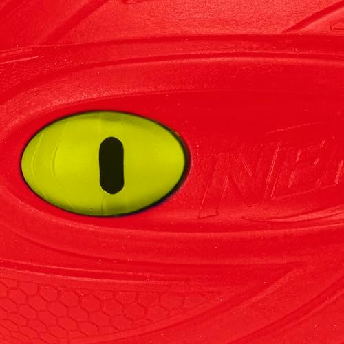 NERF Vortex Aero Howler Foam Football - NERF Soft Vortex Football for Long-Distance Throws - Perfect for Pool + Beach Football - Kids Aero Howler Whistle Vortex Foam Ball - Red - Image 10