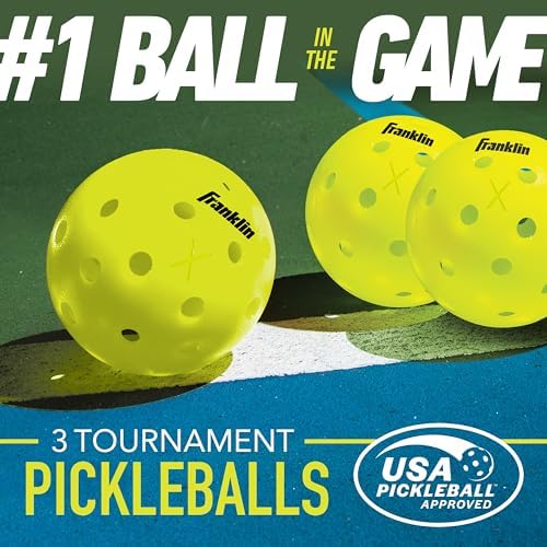 Franklin Sports Outdoor Pickleballs - X-40 Pickleball Balls - USA Pickleball (USAPA) Approved - Official US Open Ball - Image 8