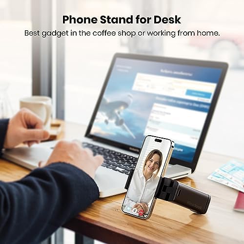 Klearlook Universal Airplane Phone Holder, in Flight Travel Essentials Phone Holder Mount with Multi-Directional 360° Rotation, Travel Must Haves Handsfree Phone Stand for Flying, Home, Office - Image 4