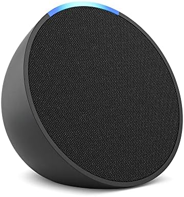 Amazon Echo Pop (newest model), Full sound compact smart speaker with Alexa, Charcoal - Image 2