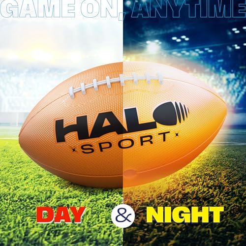 Rechargeable Light Up Football - Glow in The Dark Ball - NO 6 - Outdoor Sports Birthday Gifts for Boys 8-15+ Year Old - Kids Teenage Youth Gift Ideas - Boy Toys Stuff Ages 8 9 10 11 12 13 14 15 - Image 7